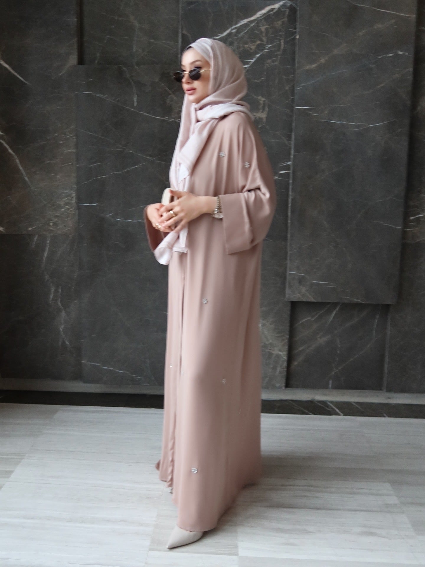 Rose Abaya