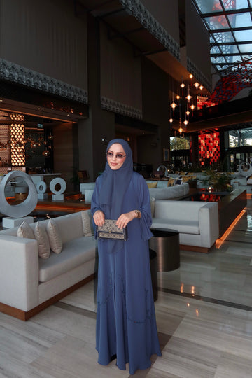 SAHRA ABAYA PARLEMENT MAVİSİ