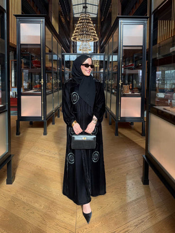 Alya İpek Kadife Abaya