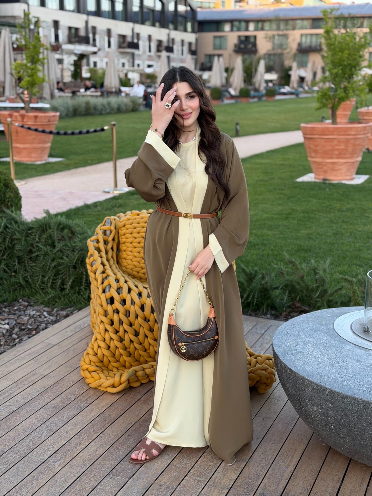 LAYAL BUTTER YELOW 3LÜ İPEK TAKIM